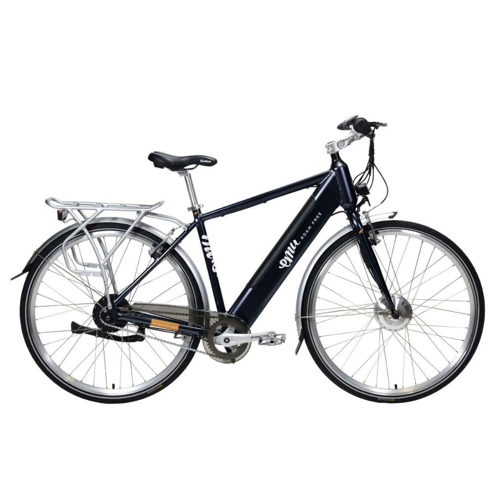 Emu Classic Crossbar Electric Bike - 10.4Ah / 374Wh, Navy Blue EMUCLASCBMK3NAV10.4
