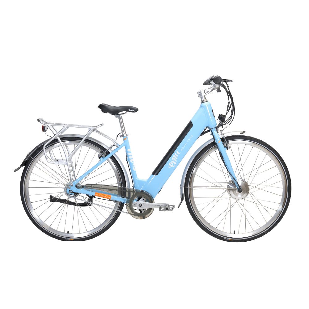 Emu Classic Step Through Electric Bike - 10.4Ah / 374Wh, Emu Blue