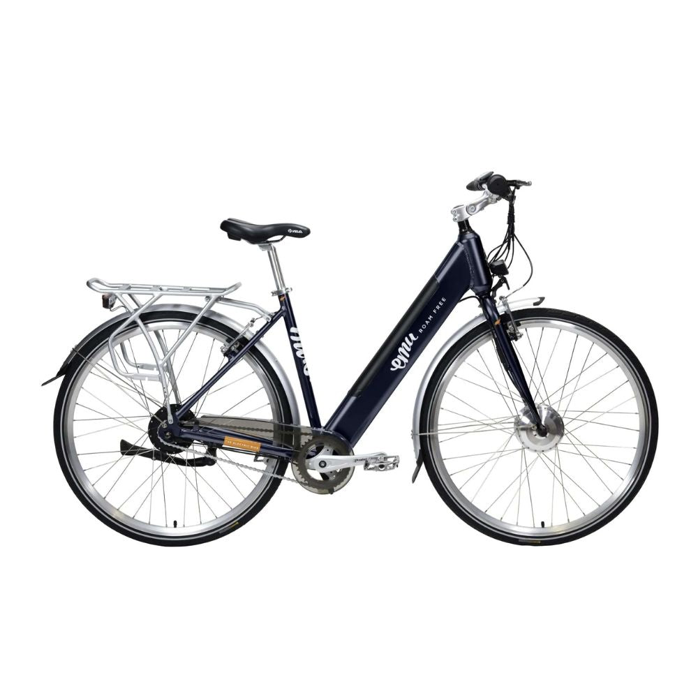 Emu Classic Step Through Electric Bike - 10.4Ah / 374Wh, Navy Blue EMUCLASSTMK3NAV10.4
