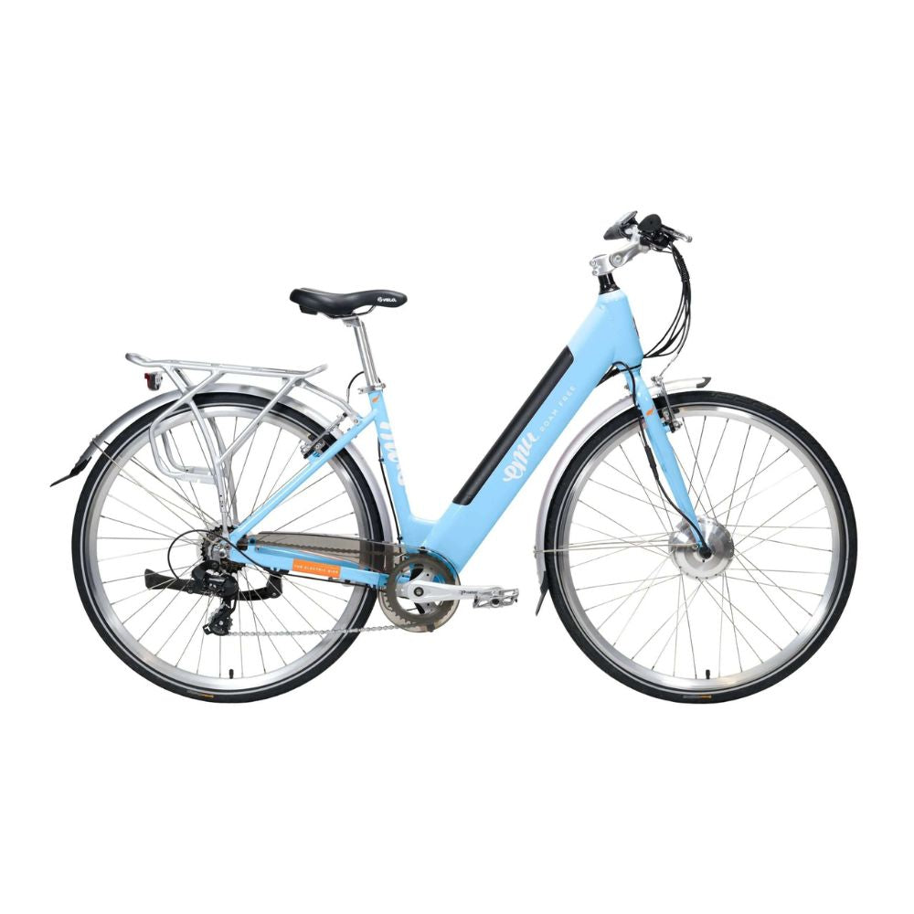 Emu Roam Step Through Electric Bike - 10.4Ah / 374Wh, Emu Blue EMUROAMSTMK2BLUE10.4