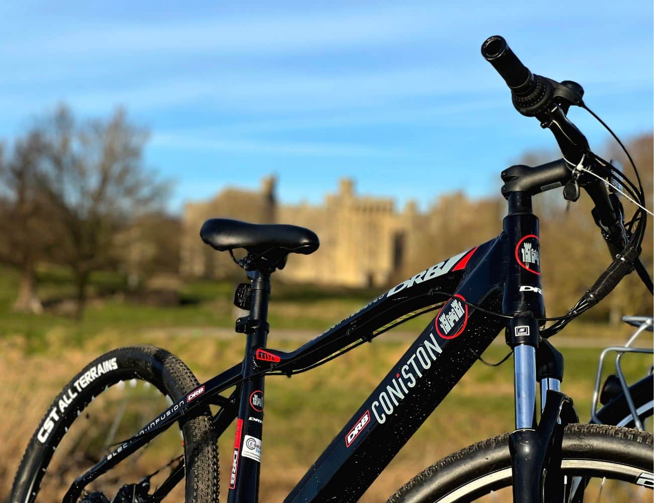 Dallingridge Coniston 14Ah Hardtail eMTB Black/ Red EB275FCN-V2