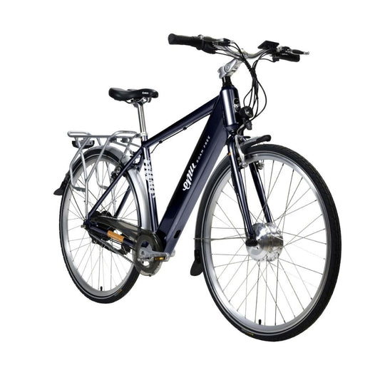 Emu Classic Crossbar Electric Bike - 10.4Ah / 374Wh, Navy Blue EMUCLASCBMK3NAV10.4