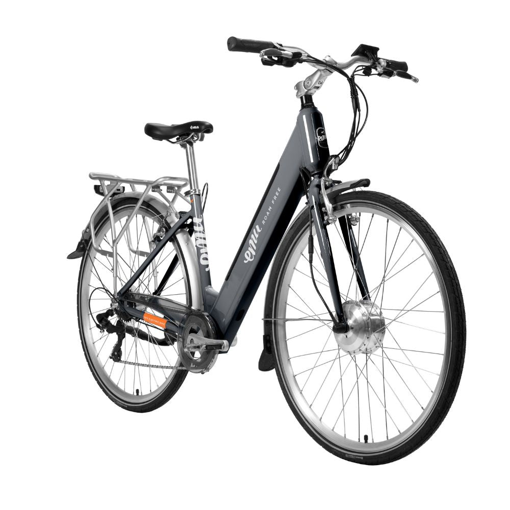 Emu Roam Step Through Electric Bike - 10.4Ah / 374Wh, Grey 